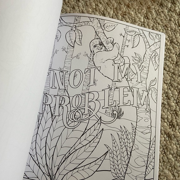 1 book by The Captain and 2 colouring books - fun swear words - colour therapy - Picture 9 of 9